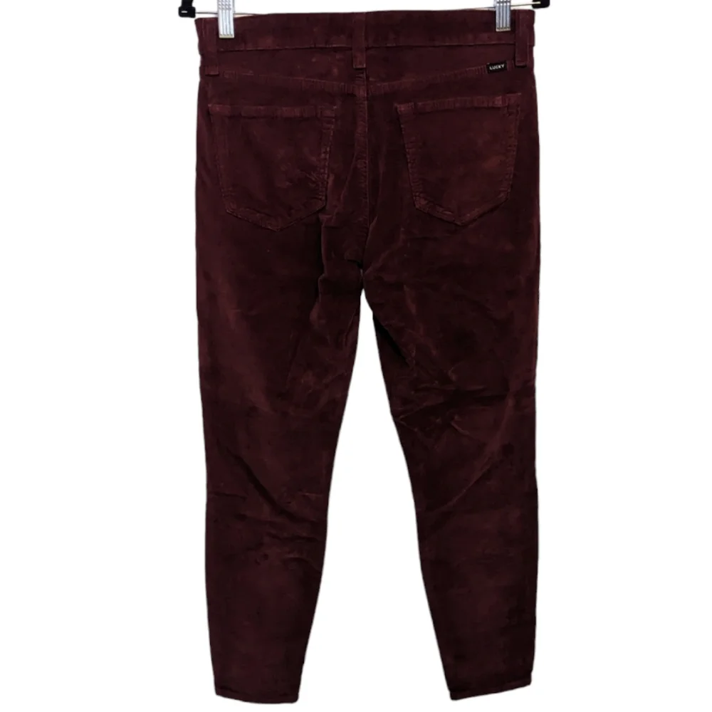 Lucky Brand Women's Ava Skinny Corduroy Pants 29 🍷✨ - Picture 4 of 16